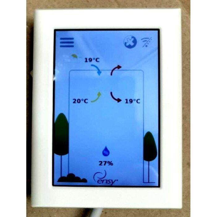 ENSY AHU-700BV/1 840 m3/val. rekuperatorius su integruotu Wi-fi valdymo pultu spalvotu ekranu