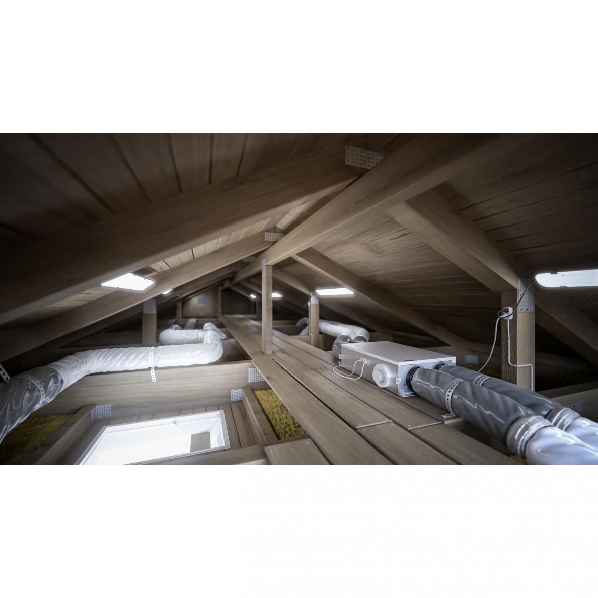 Flexit Nordic CL3 (313m³/h) rotacinis rekuperatorius