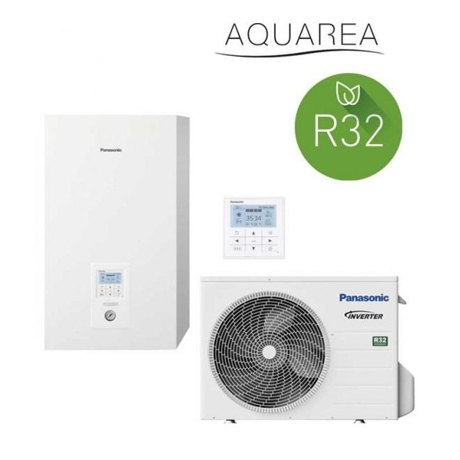 Šilumos siurblys oras/vanduo Panasonic Aquarea WH-SDC0709J3E5 WH-UD07JE5 7 kw be boilerio iki 170 m2 R32 1 fazė