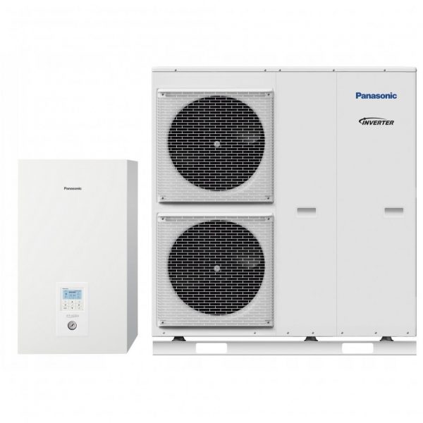 Panasonic Aquarea Bi-bloc T-CAP WH-SQC16H3E8 WH-UQ16HE8 16kW super tylus šilumos siurblys