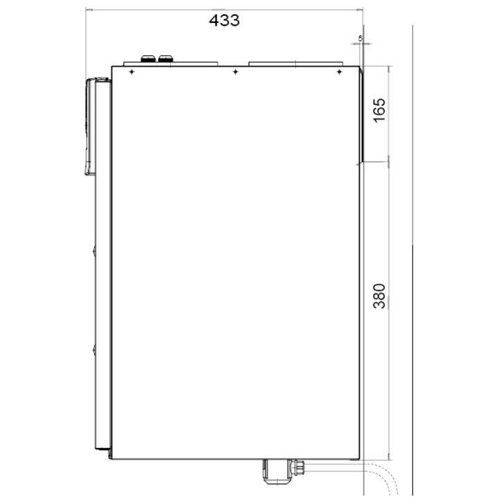 Rekuperatorius Vallox 096MV, 342 m3/h