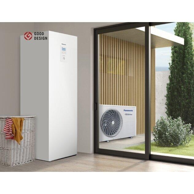 Šilumos siurblys oras/vanduo Panasonic Aquarea WH-ADC0309J3E5 WH-UD05JE5 5 kw su 185 l boileriu 4 Šilumos siurblys oras/vanduo Panasonic Aquarea WH-ADC0309J3E5 WH-UD05JE5 5 kw su 185 l boileriu