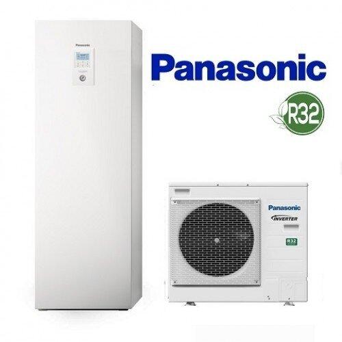 Šilumos siurblys oras/vanduo Panasonic Aquarea WH-ADC0309J3E5 WH-UD09JE5 9 kw su 185 l boileriu